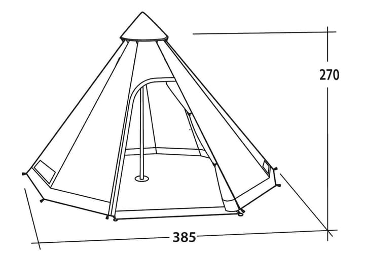 Easy Camp Moonlight Tipi Moonlight Grey Easy Camp