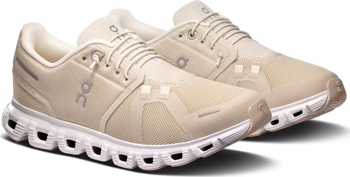 On Women's Cloud 6 Pearl/White On