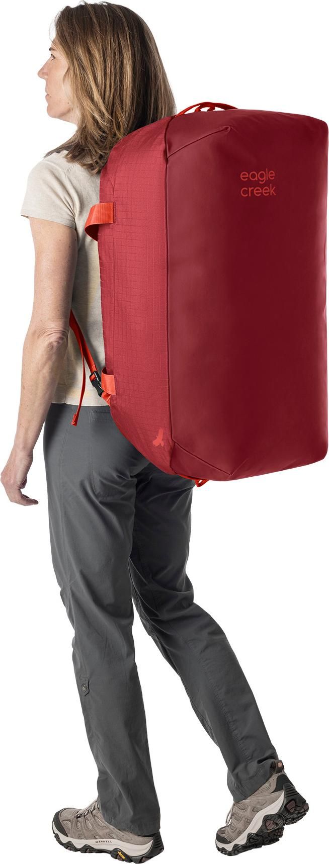 Eagle Creek No Matter What Duffel 90L Cranberry Red Eagle Creek
