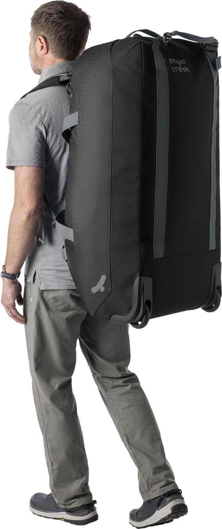 Eagle Creek No Matter What Rolling Duffel 120L Black Eagle Creek
