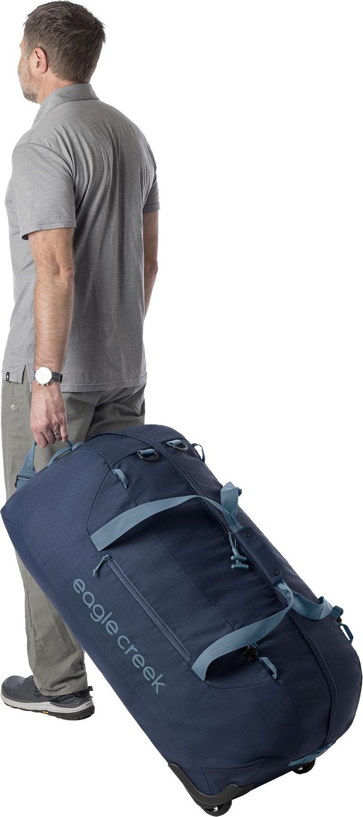 Eagle Creek No Matter What Rolling Duffel 120L Pilot Blue Eagle Creek