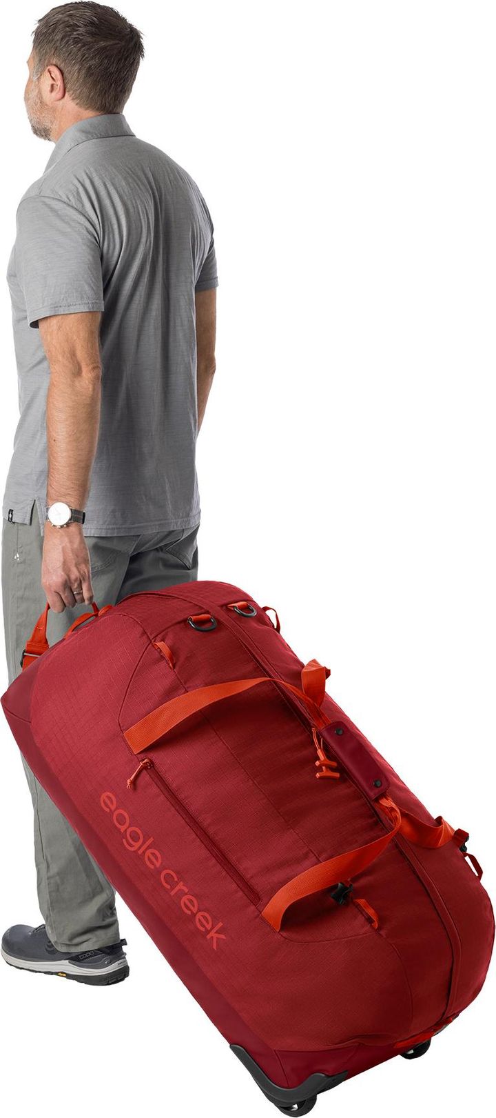 Eagle Creek No Matter What Rolling Duffel 120L Cranberry Red Eagle Creek