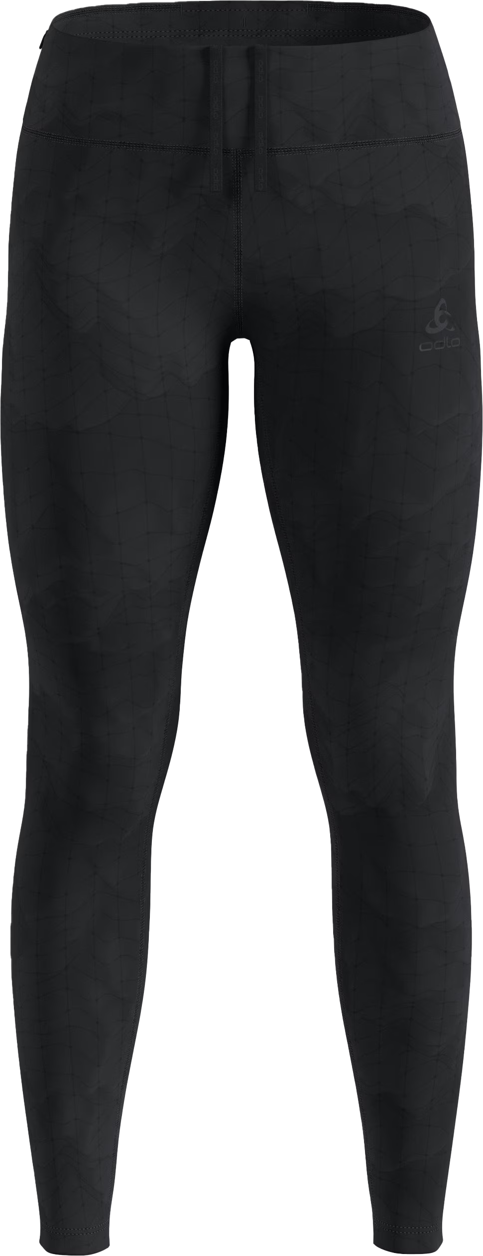 Odlo Women's Tights Zeroweight Print Black