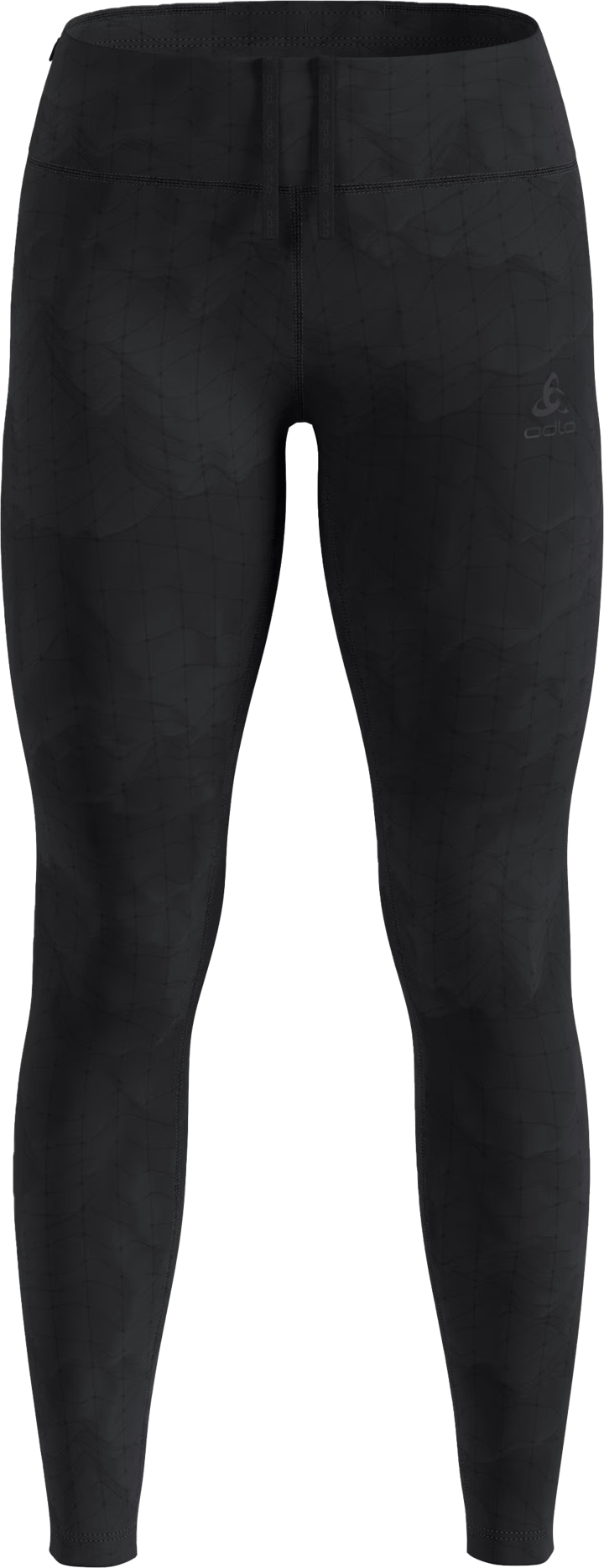 Odlo Women's Tights Zeroweight Print Black Odlo