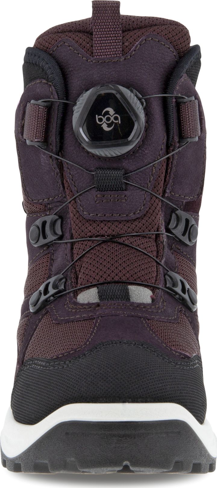 Kids' Ecco Snow Mountain Boot Gore Tex Black/Fig/Fig Ecco