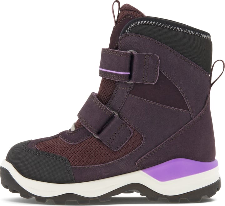 Kids' Ecco Snow Mountain Mid Cut Boo Gore-Tex Black/Fig/Fig Ecco