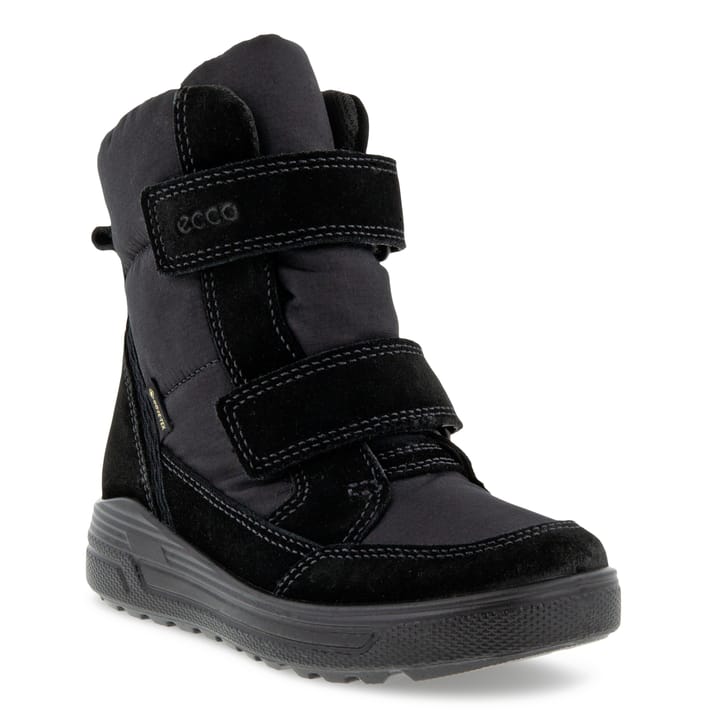 Kids' Urban Snowboarder Mid-Cut TEX Black/Black Ecco