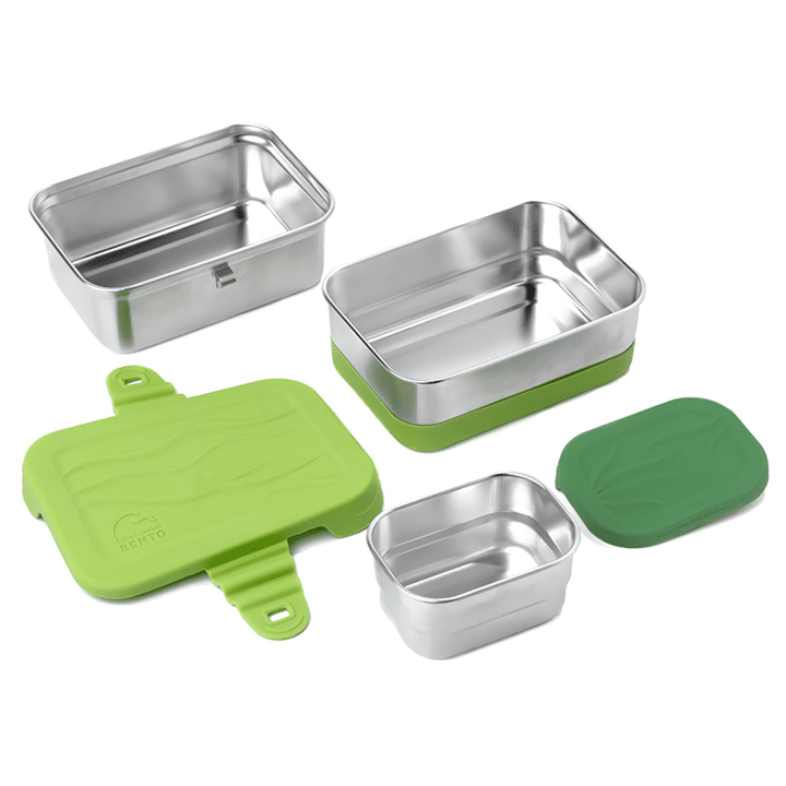 ECOlunchbox 3-in-1 Splash Box Green ECOlunchbox ECOlunchbox 3-in-1 Splash Box Green ECOlunchbox