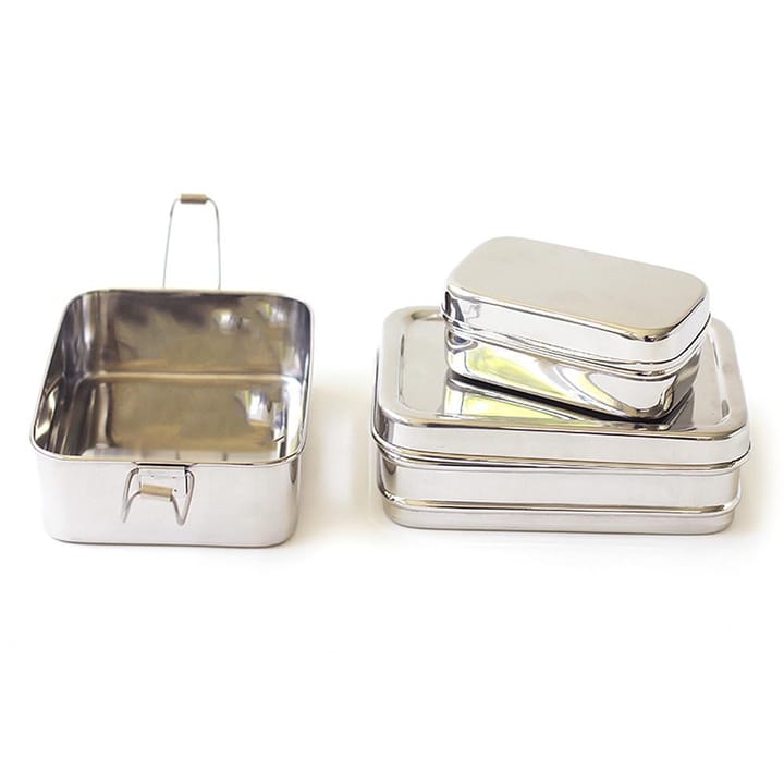 ECOlunchbox Three-in-one Steel ECOlunchbox