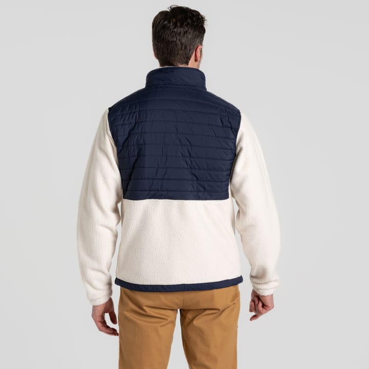 Craghoppers Men's Montadale Hybrid Jacket Ecru / Blue Navy Craghoppers