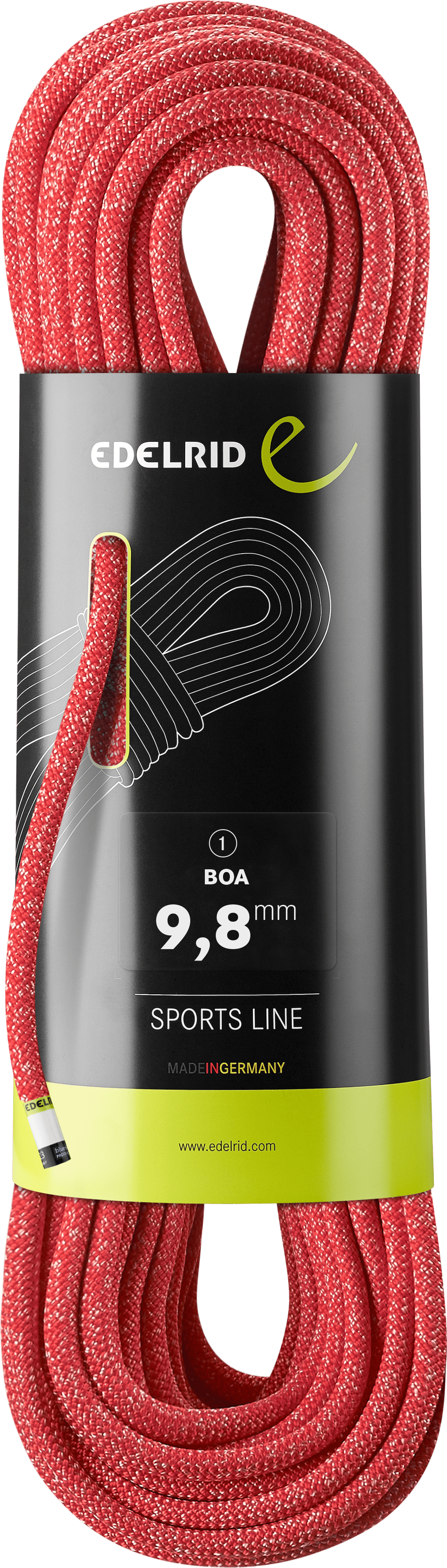 Edelrid Boa 9,8 mm 40 m Red