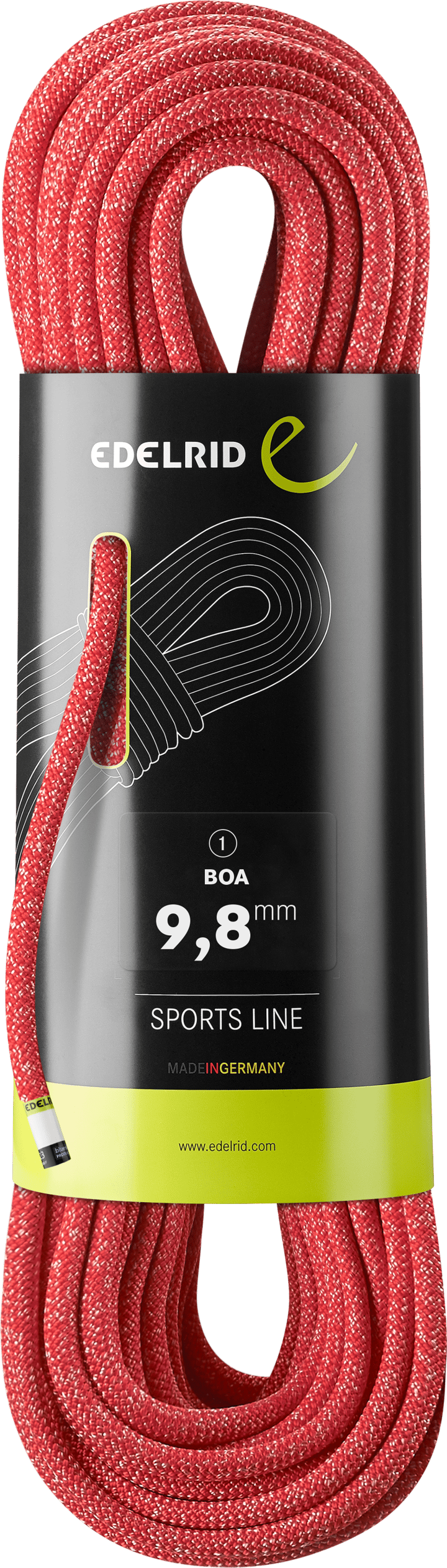 Edelrid Boa 9,8 mm 40 m Red Edelrid