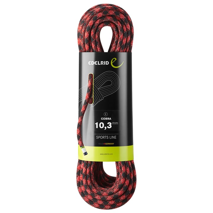 Edelrid Cobra 10,3 mm 50 m Black-red Edelrid