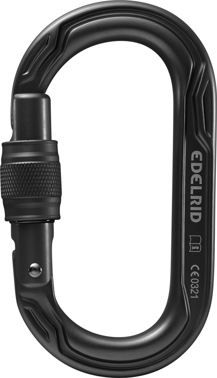 Edelrid Oval Power 2500 Screw Night Edelrid