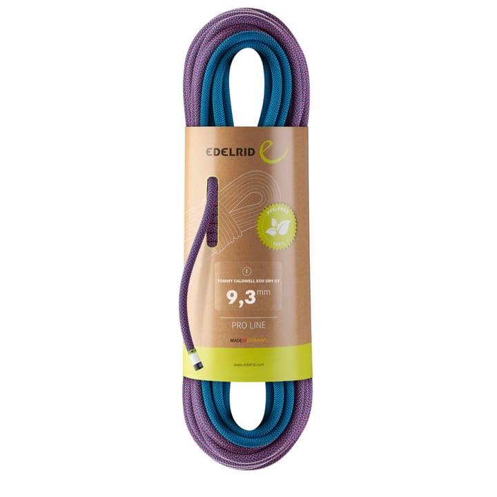Edelrid Tommy Caldwell Eco Dry Ct 9,3mm 70m Pink-turquoise Edelrid