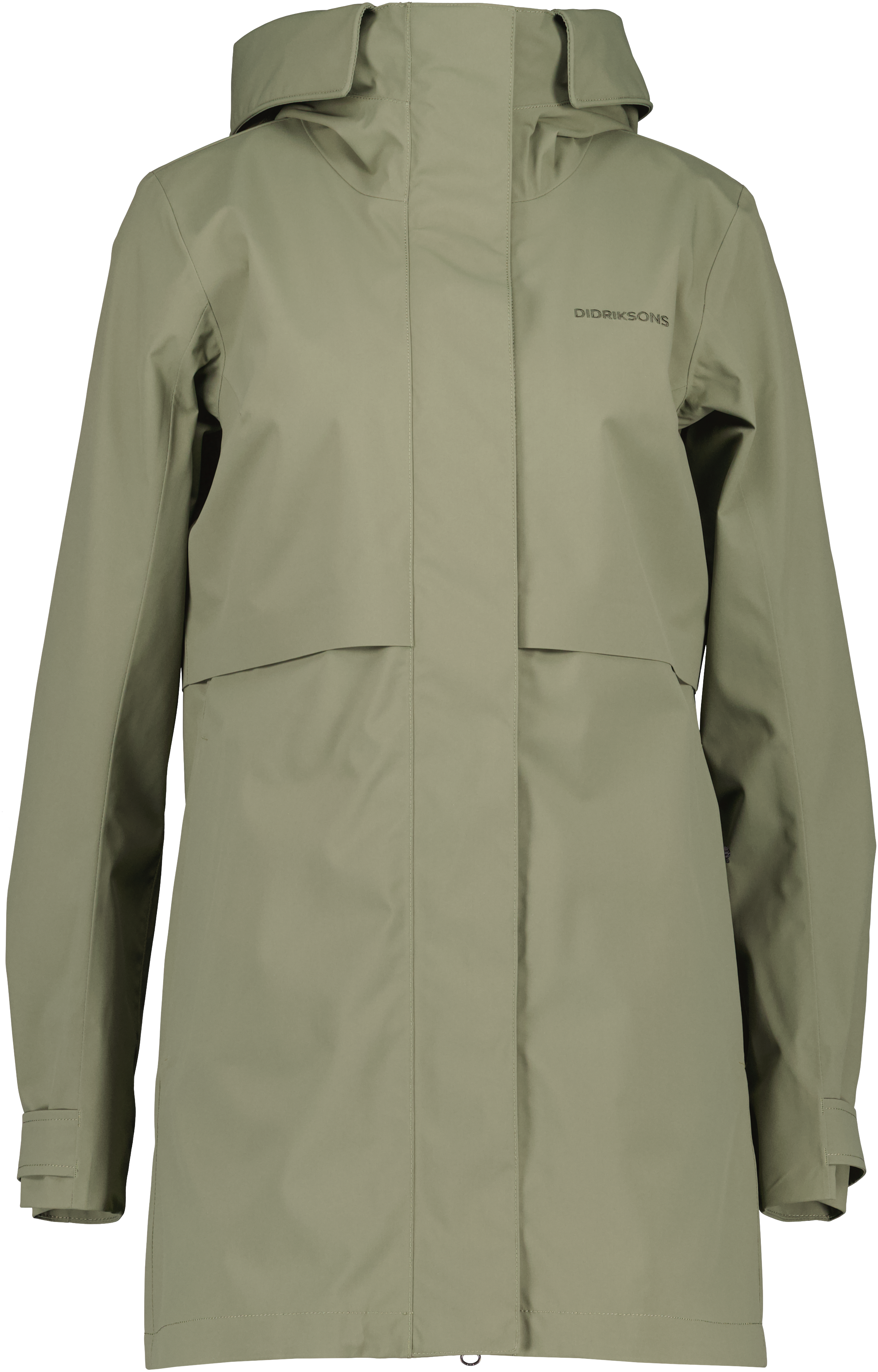 Didriksons Women’s Edith Parka 6 Dusty Olive