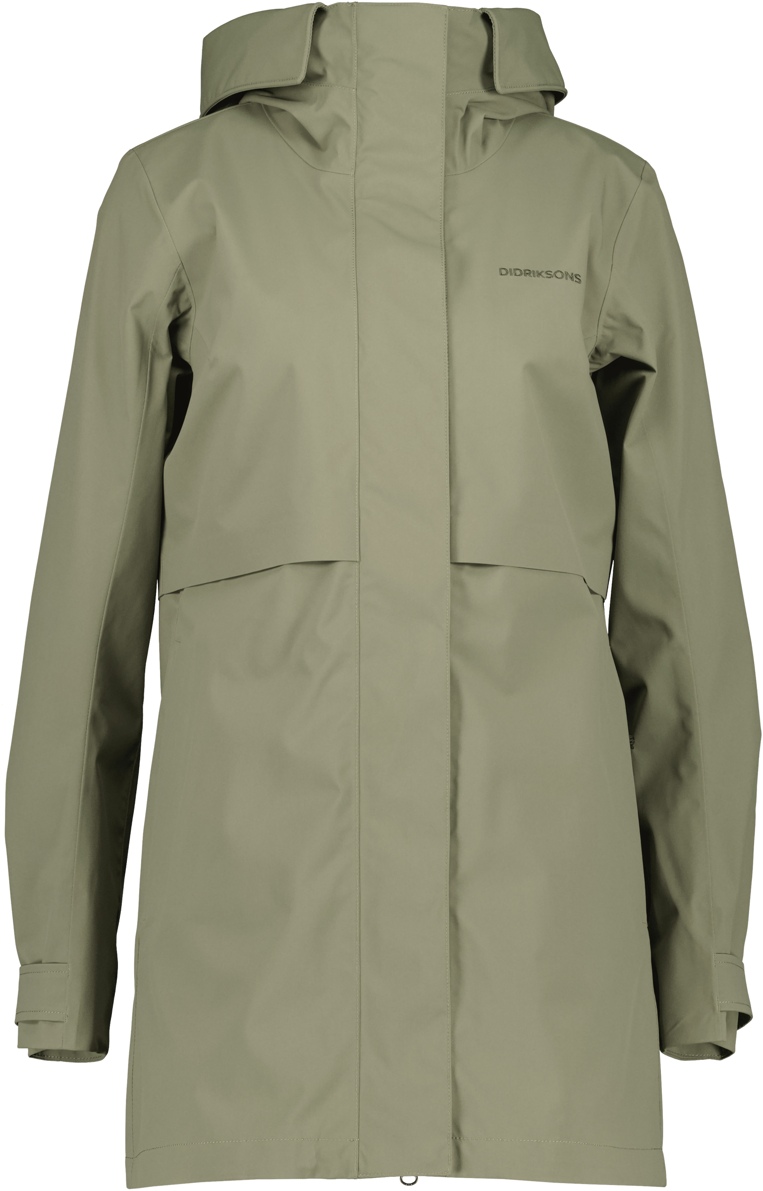 Didriksons Women's Edith Parka Dusty Olive