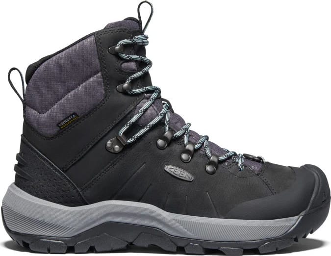 Keen Women's Revel IV Polar Waterproof Boot Black/Harbor Gray Keen