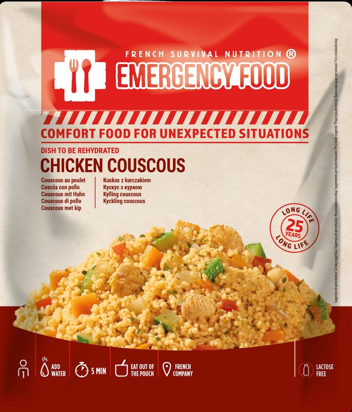 Emergency Food Chicken Couscous 1-port Onecolour Emergency Food