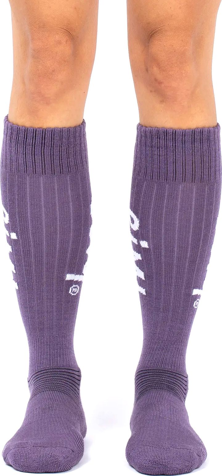 Eivy Women's Rib Wool Socks Deep Purple Eivy
