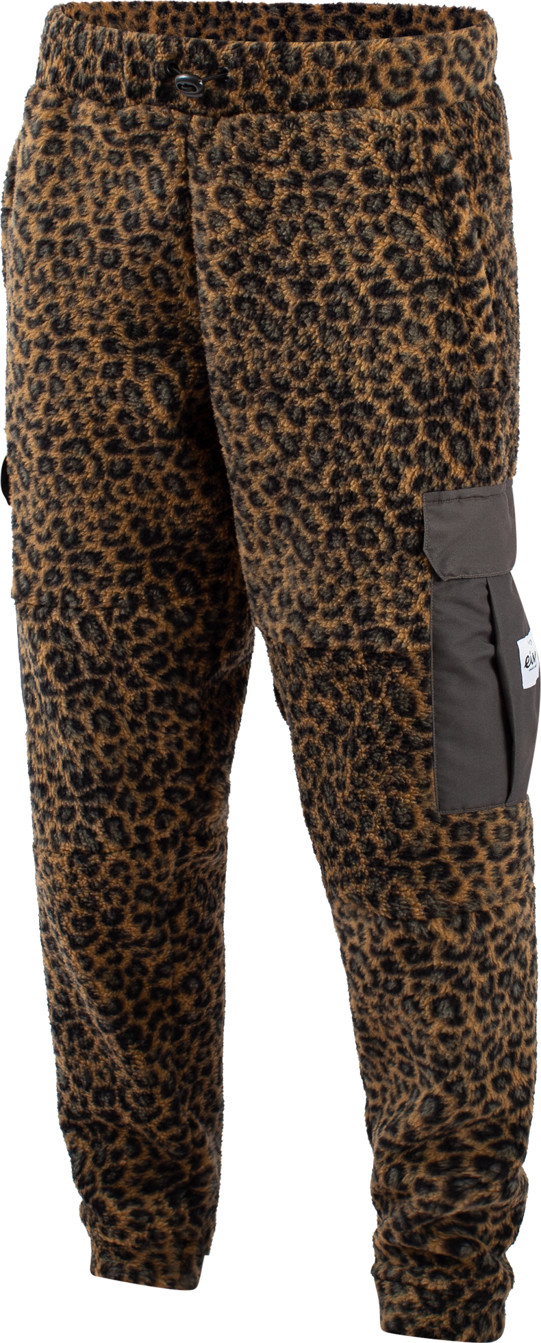 Eivy Women’s Cargo Sherpa Pants Leopard