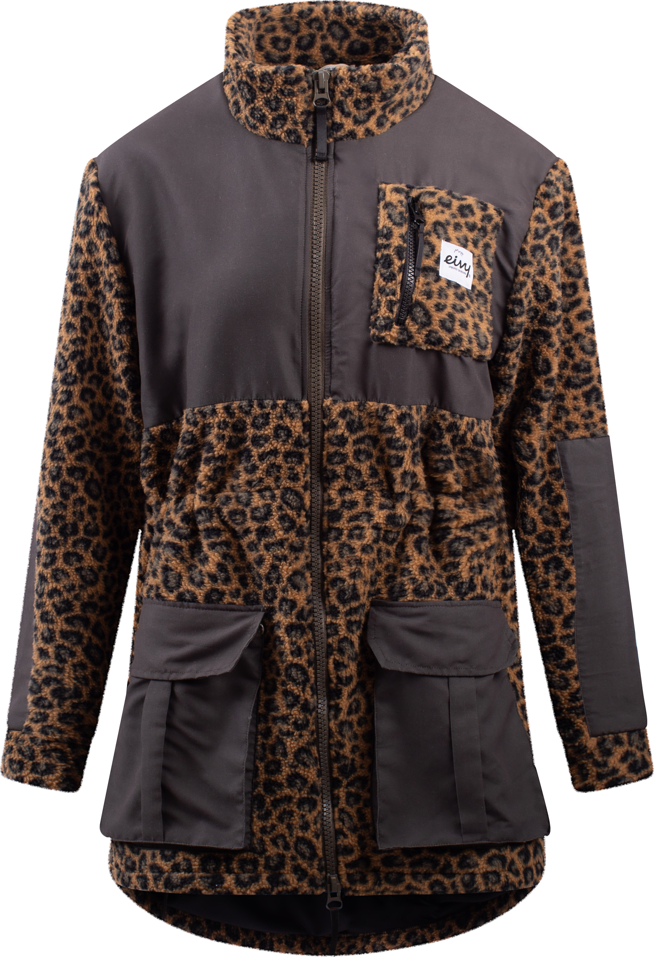 Eivy Women’s Field Sherpa Jacket Leopard