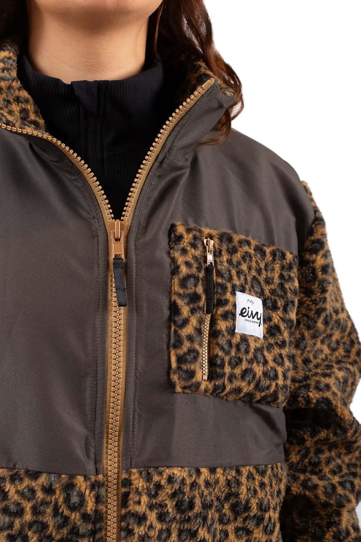 Eivy Women's Field Sherpa Jacket Leopard Eivy