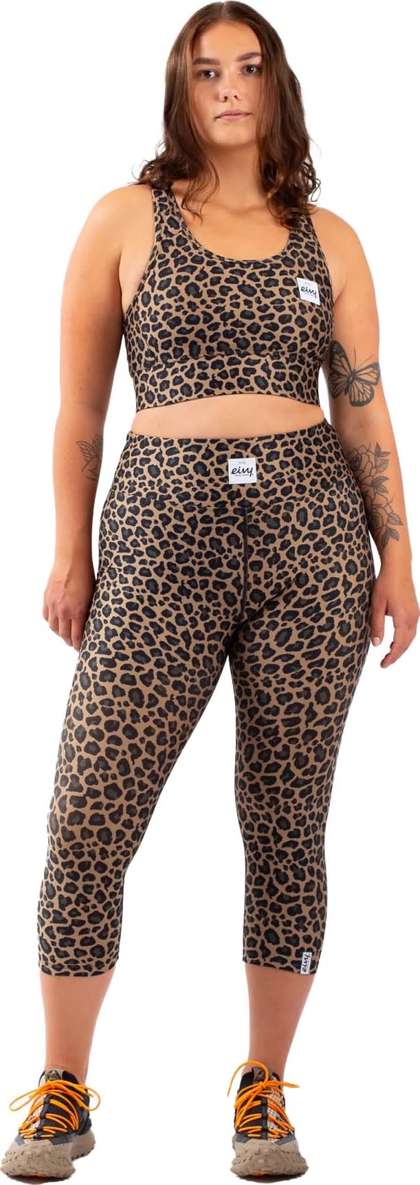 Women's Icecold 3/4 Tights Leopard Eivy