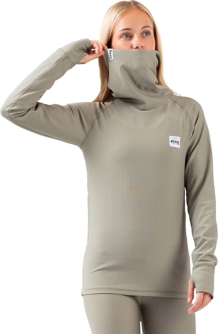 Eivy Women's Icecold Gaiter Rib Top Faded Oak Eivy Eivy Women's Icecold Gaiter Rib Top Faded Oak Eivy