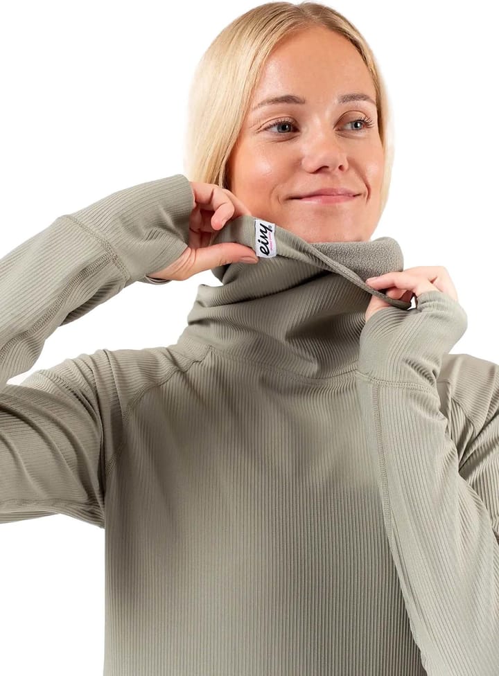 Eivy Women's Icecold Gaiter Rib Top Faded Oak Eivy Eivy Women's Icecold Gaiter Rib Top Faded Oak Eivy