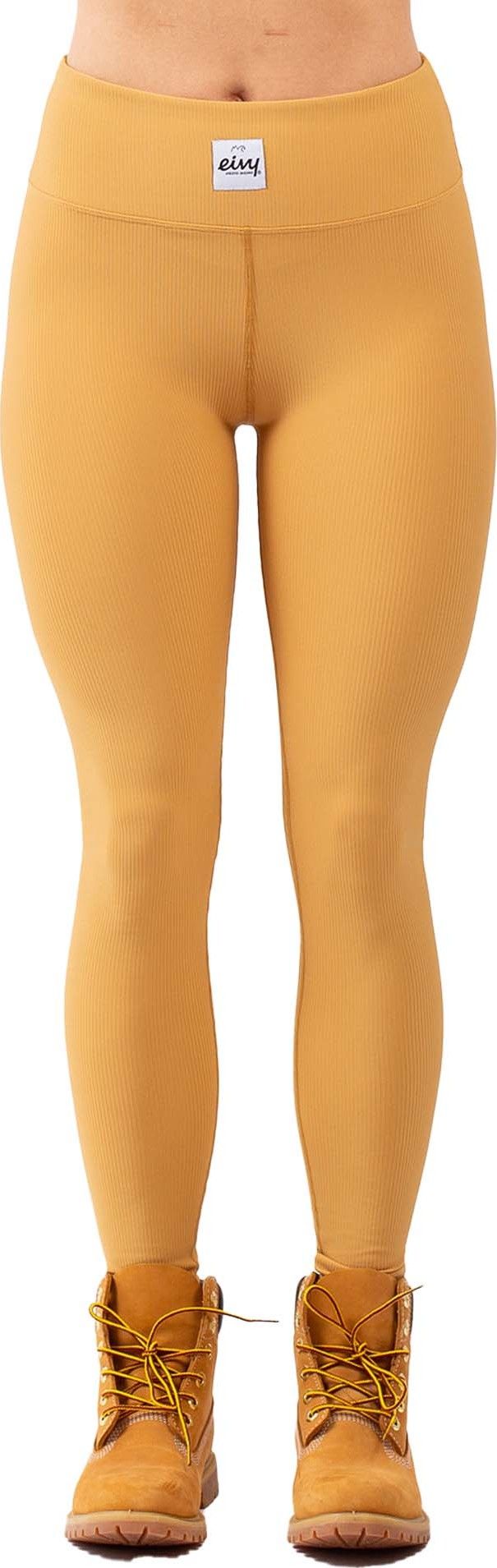 Eivy Women's Icecold Rib Tights Faded Amber