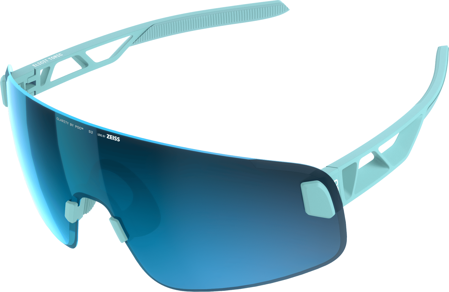 POC Elicit Toric Bike Sunglasses Indicolite Blue/Clarity Universal/Sunny Turquoise