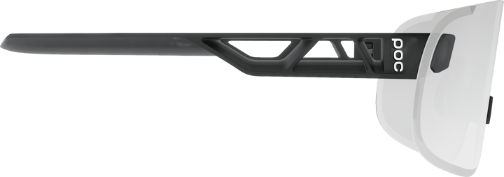 POC Elicit Photochromic Bike Sunglasses Translucent Black/Clarity Photochromic/Changeable Grey POC