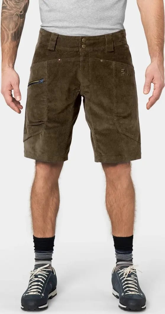 Elevenate Men's Après Cord Shorts Shiitake Brown Elevenate