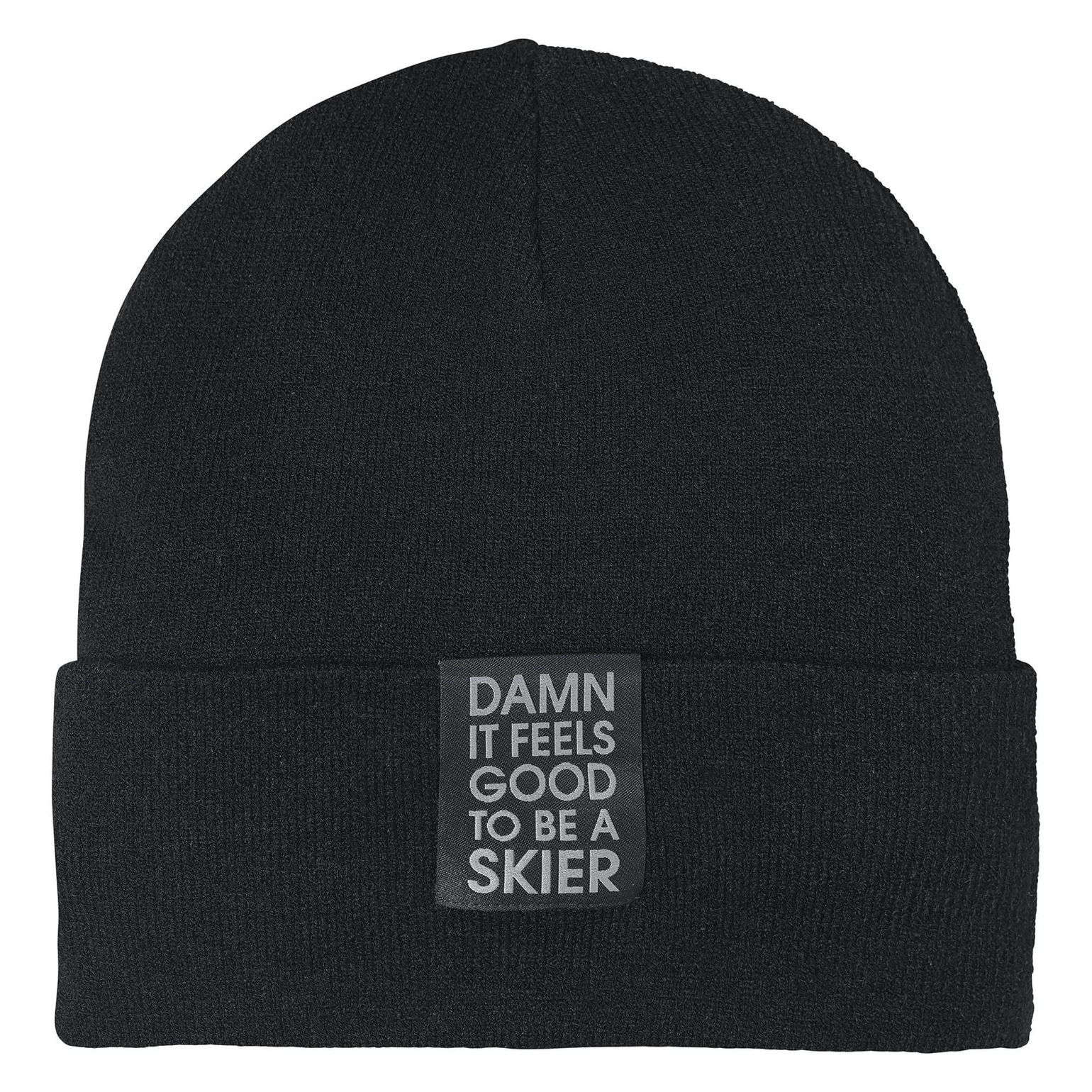 Elevenate Skier Beanie  Black Solid