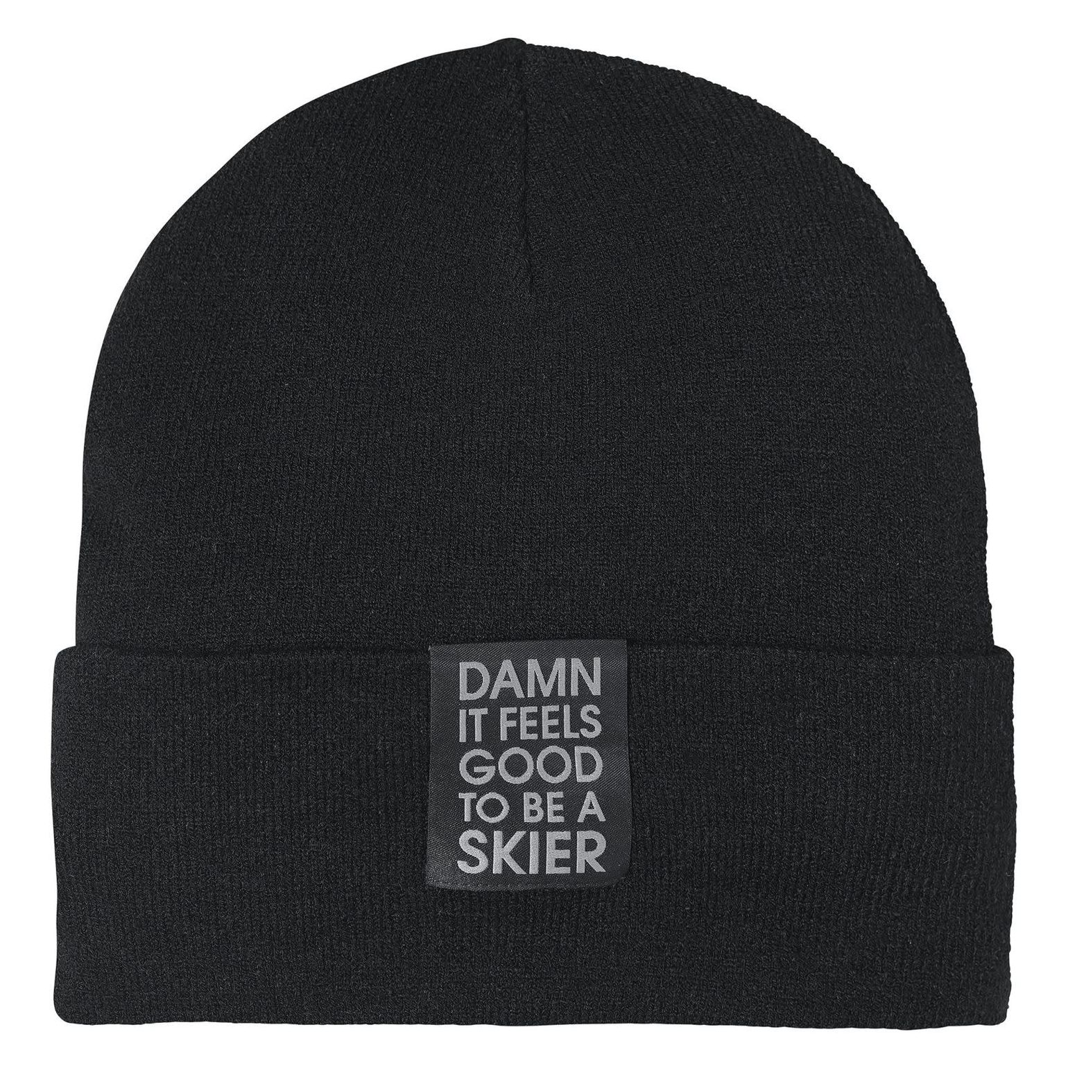 Elevenate Skier Beanie  Black Solid