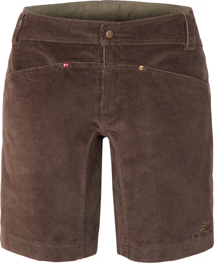 Elevenate Women's Après Cord Shorts Shiitake Brown Elevenate