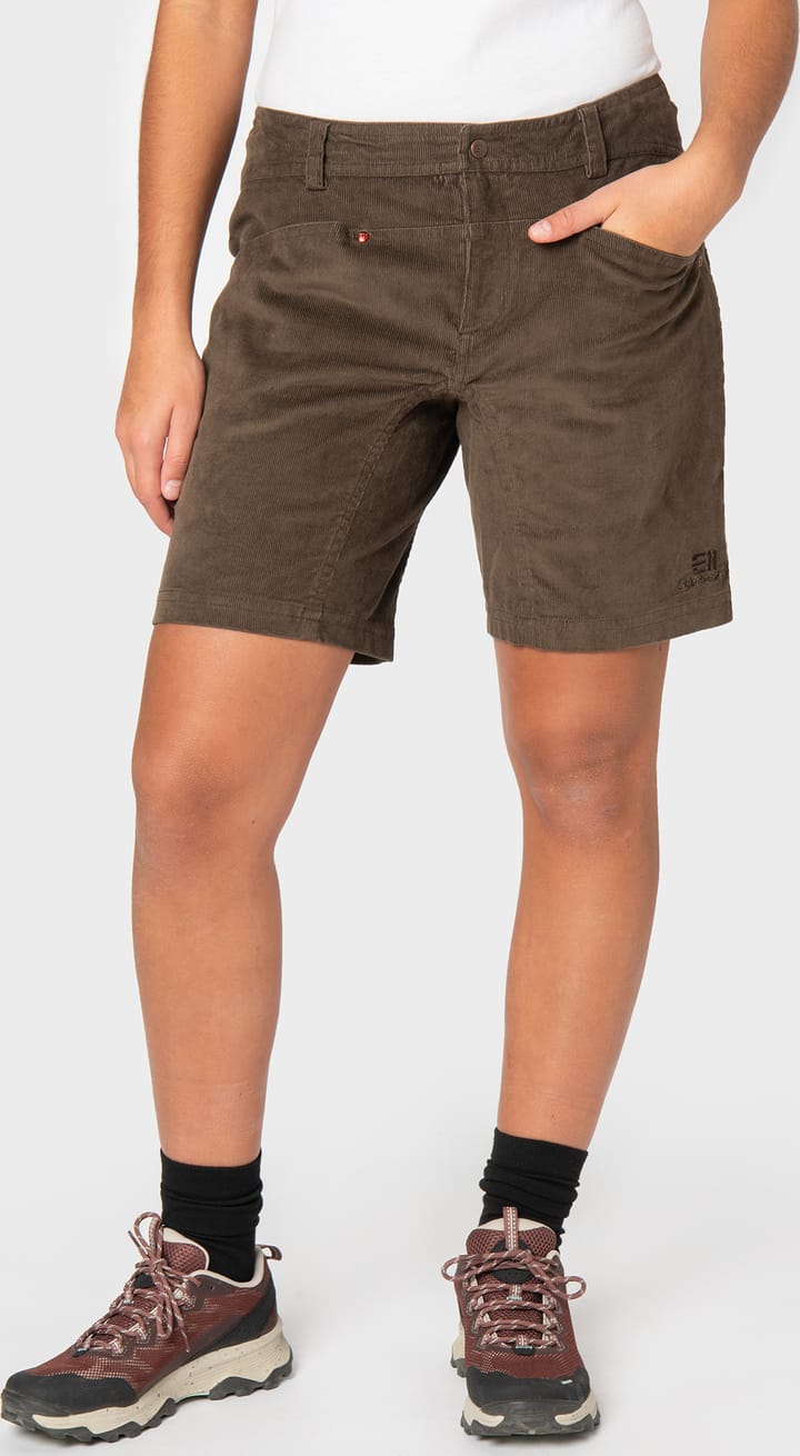 Women's Après Cord Shorts Shiitake Brown Elevenate