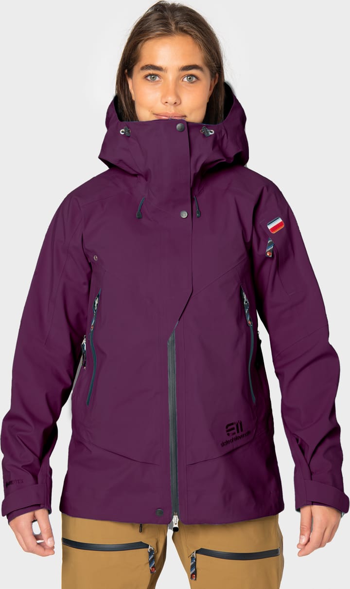 Elevenate Women's Pure Jacket Aubergine Elevenate Elevenate Women's Pure Jacket Aubergine Elevenate