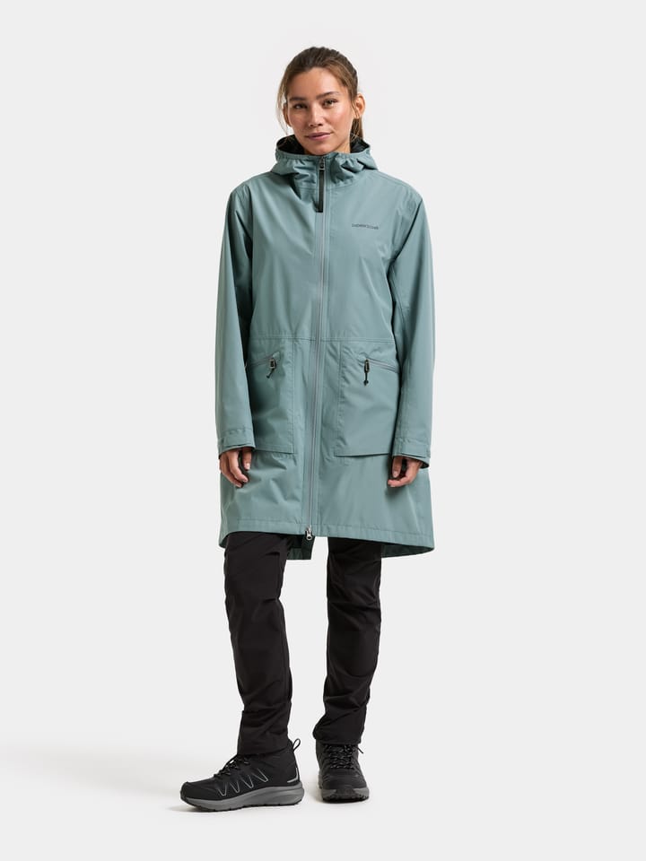 Didriksons Women's Eliana Parka Factory Blue Didriksons