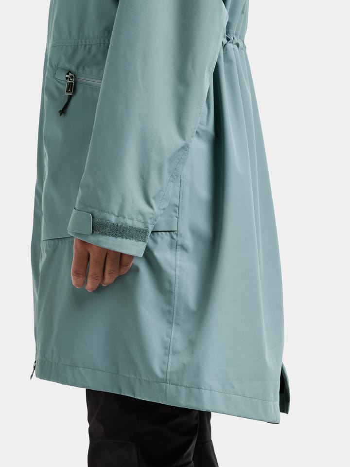 Didriksons Women's Eliana Parka Factory Blue Didriksons