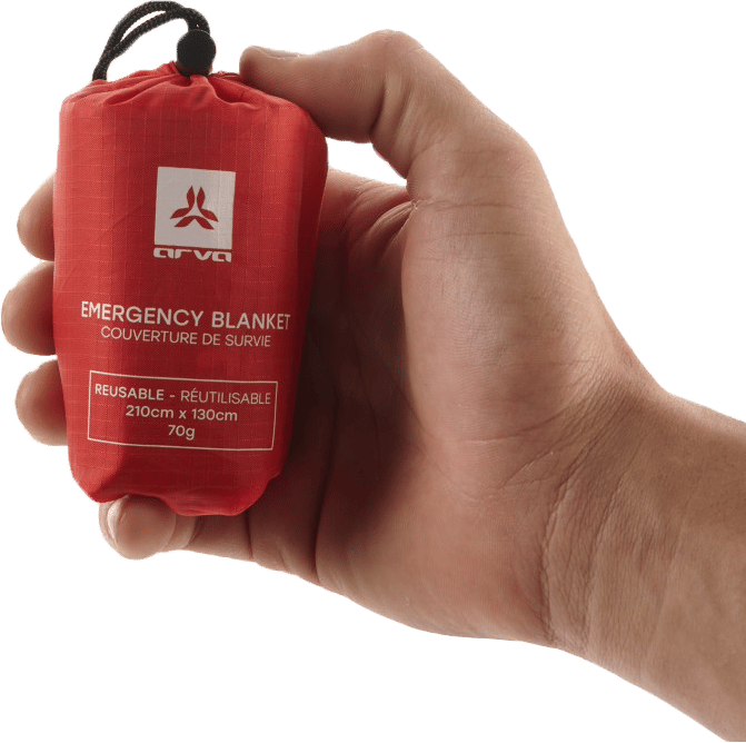 Arva Emergency Blanket 70g Red/Silver Arva