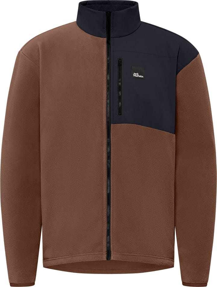 Jack Wolfskin Men's Sumetro Full Zip Dark Rust Jack Wolfskin