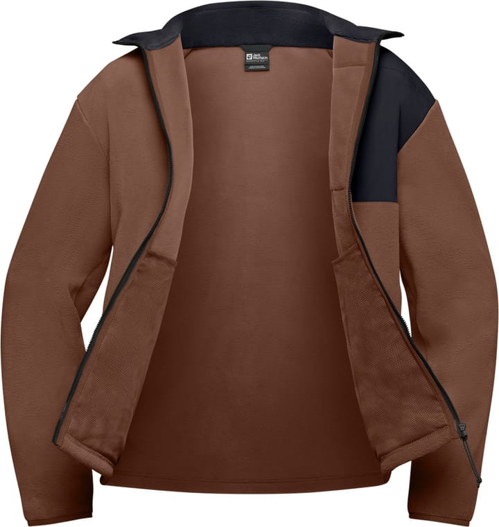 Jack Wolfskin Men's Sumetro Full Zip Dark Rust Jack Wolfskin