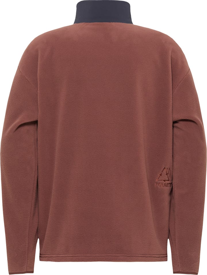 Jack Wolfskin Men's Sumetro Half Zip Dark Rust Jack Wolfskin