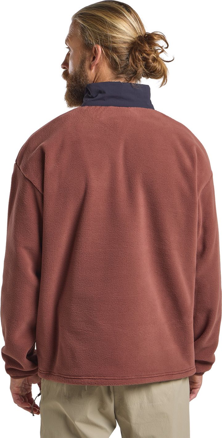 Jack Wolfskin Men's Sumetro Half Zip Dark Rust Jack Wolfskin