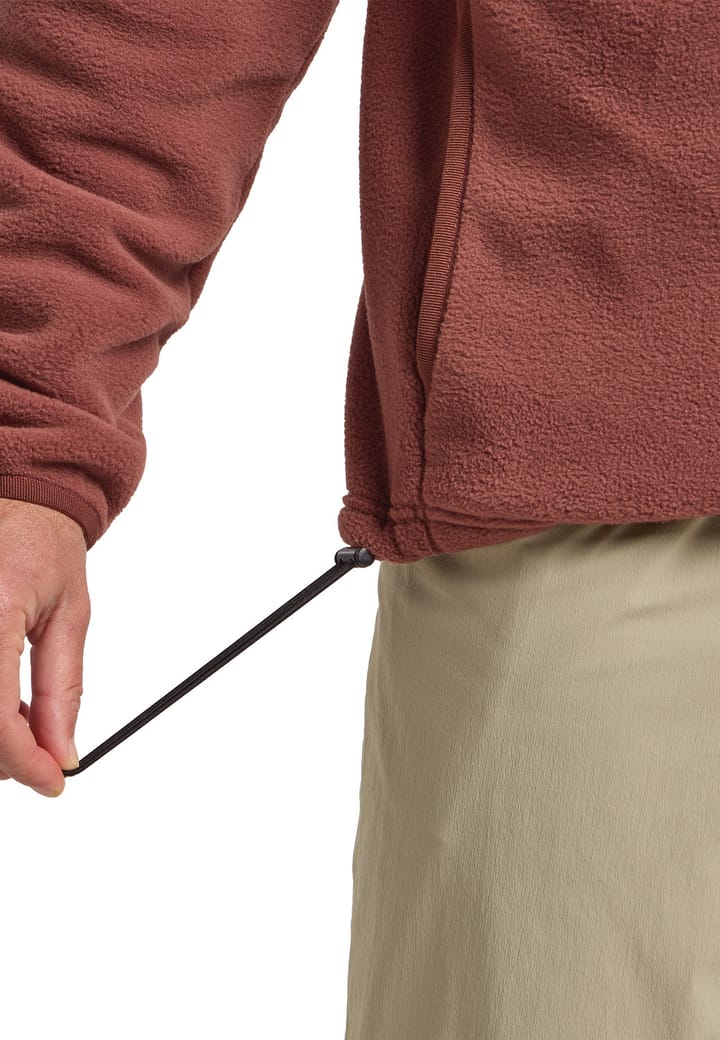 Jack Wolfskin Men's Sumetro Half Zip Dark Rust Jack Wolfskin