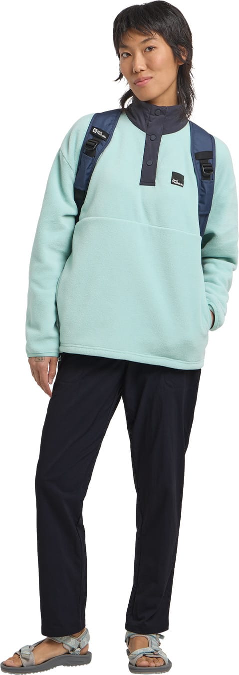 Jack Wolfskin Women's Sumetro Half Zip Soft Jade Jack Wolfskin
