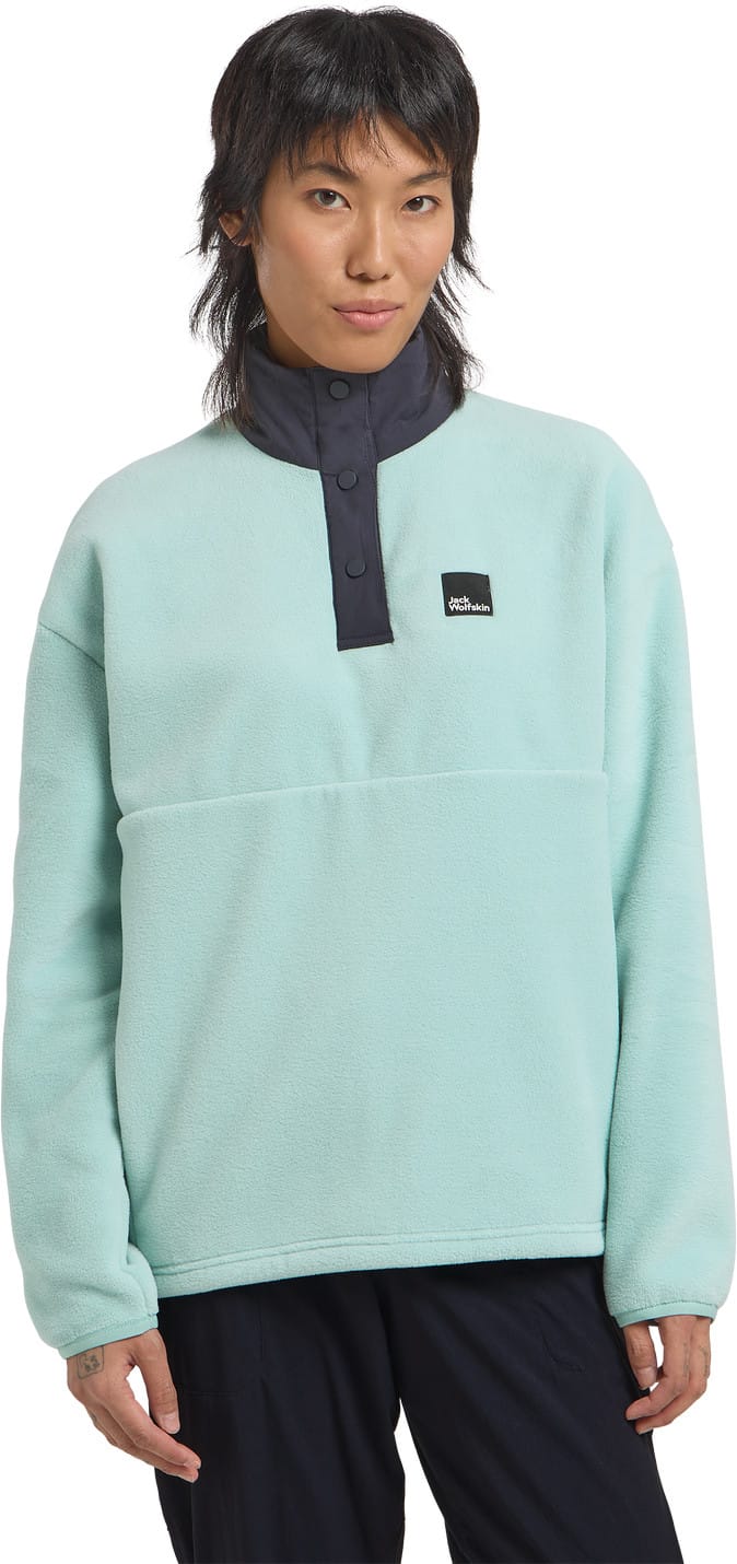 Jack Wolfskin Women's Sumetro Half Zip Soft Jade Jack Wolfskin