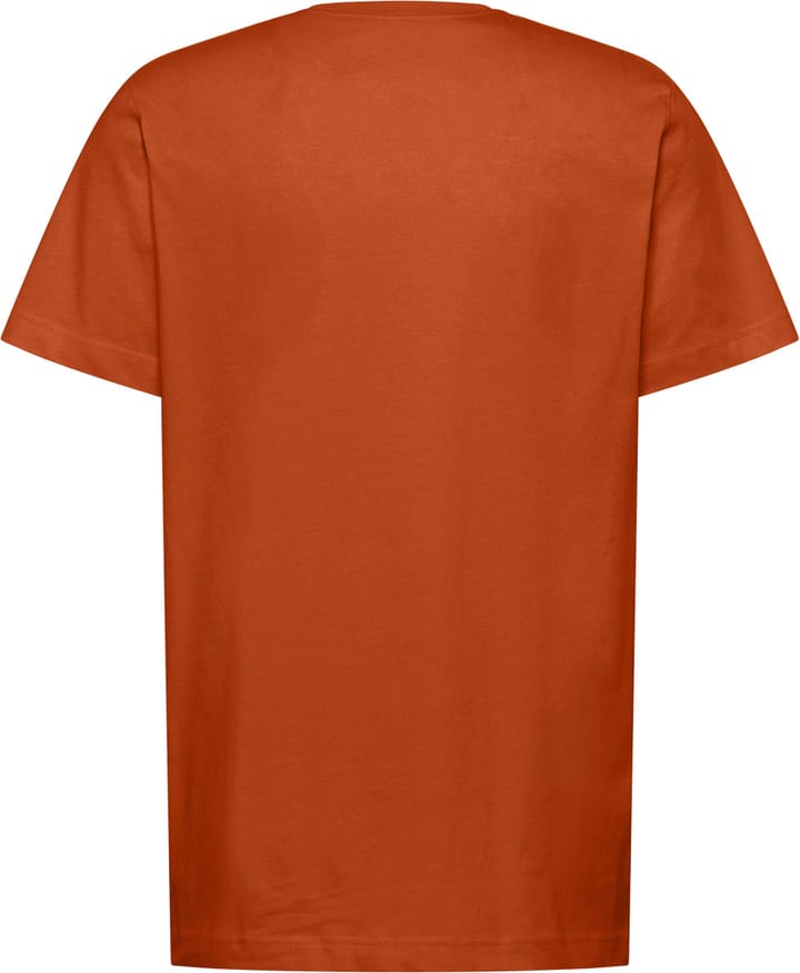 Jack Wolfskin Men's Brand Tee Burnt Orange Jack Wolfskin
